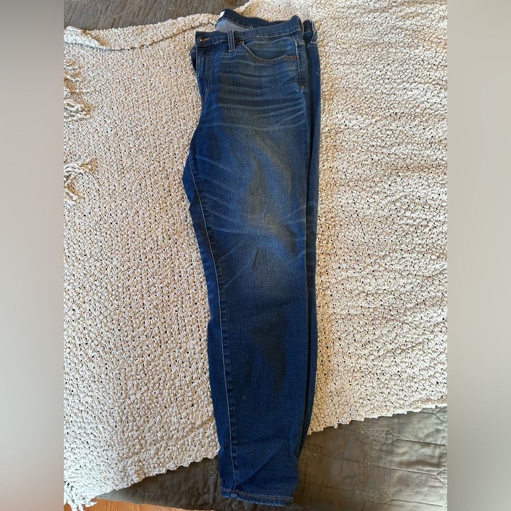 9” High-Rise Madewell Skinny Jeans